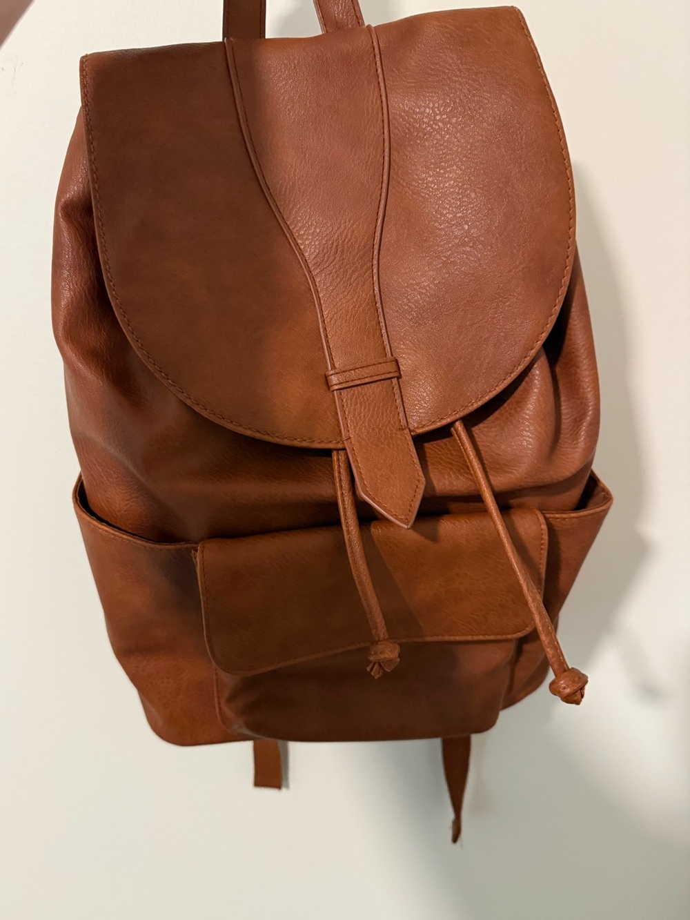 Goodthreads faux leather backpack